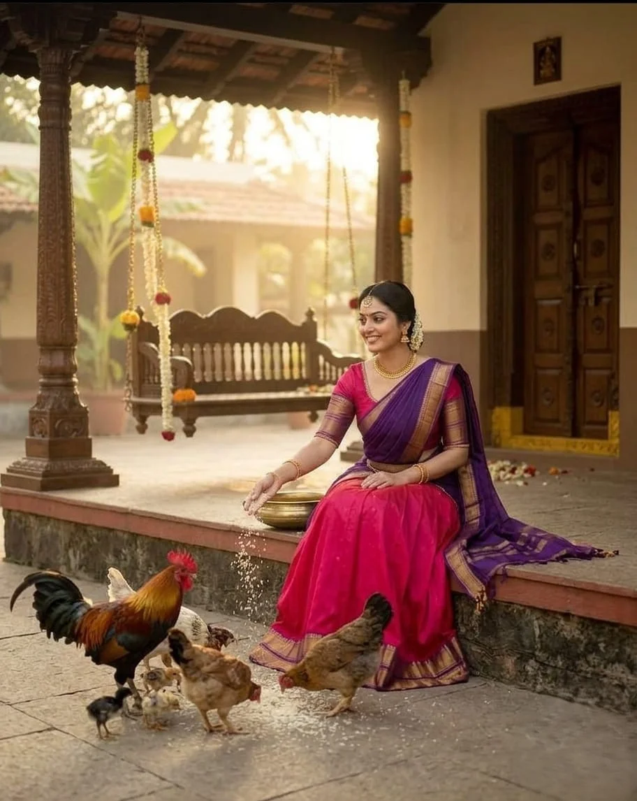 Rani Pink Kanchipuram Zari Cotton Lehenga